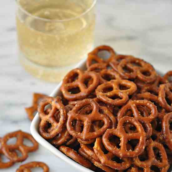 Spicy Seasoned Pretzels