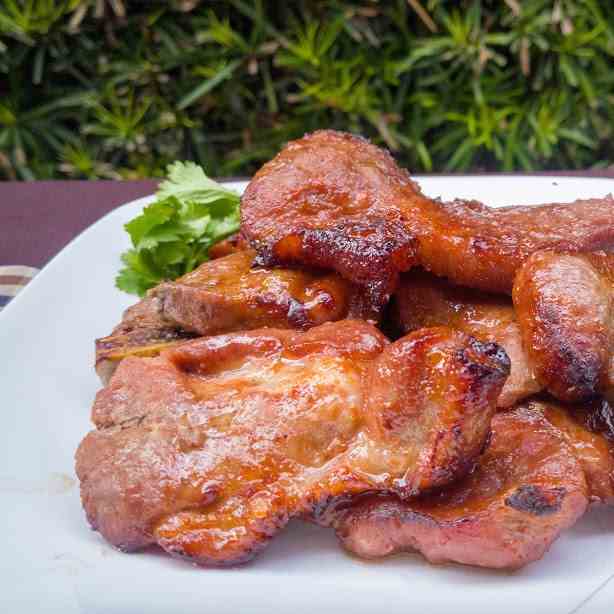 Char Siu Pork Chop