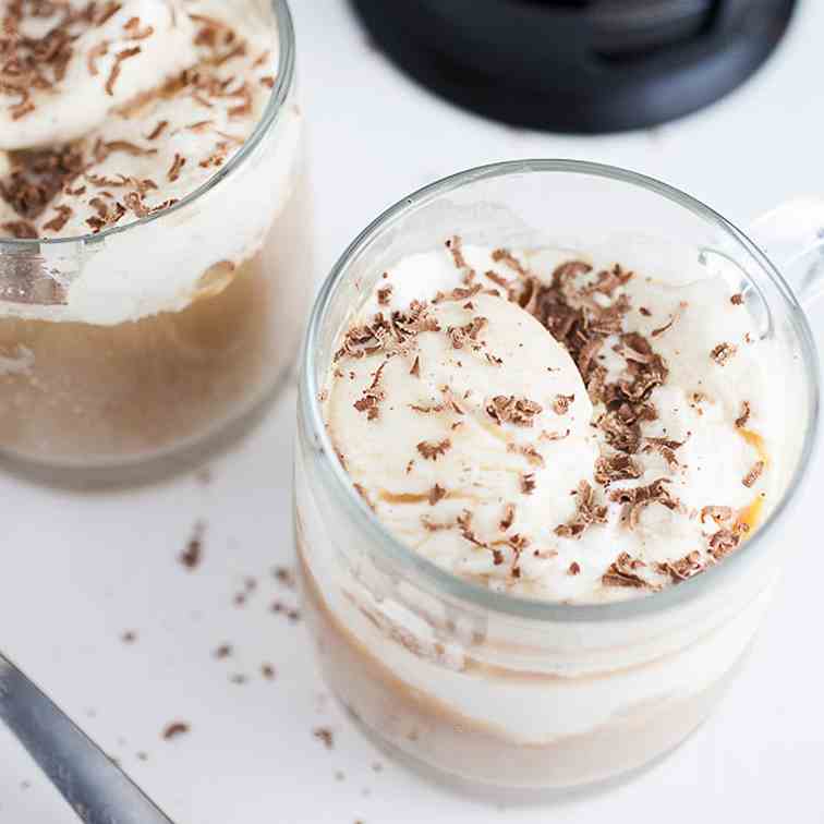 Whiskey and Bailey's Irish Affogato