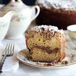 Corner Bakery Cinnamon Creme Coffee Cake