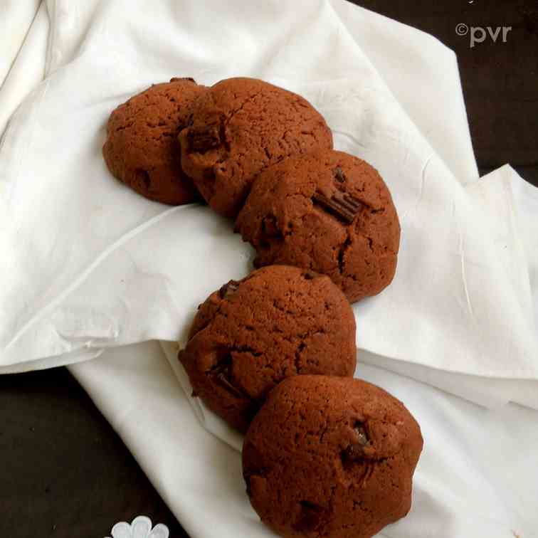 Double Chocolate Cookies