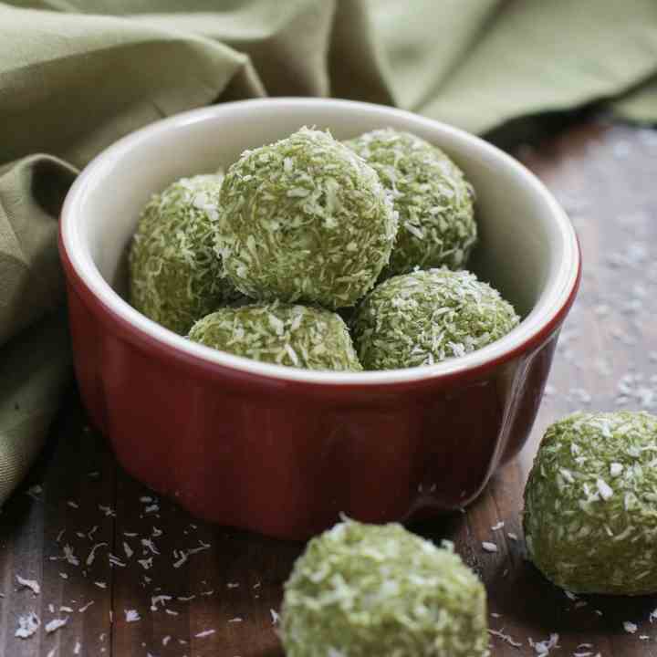 Matcha Protein Balls