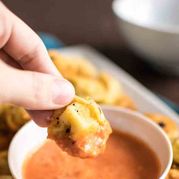 Panko Fried Tortellini w- Marinara