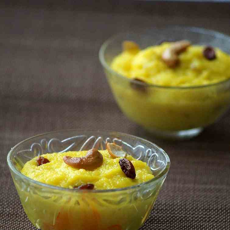 Semolina Milk Pudding