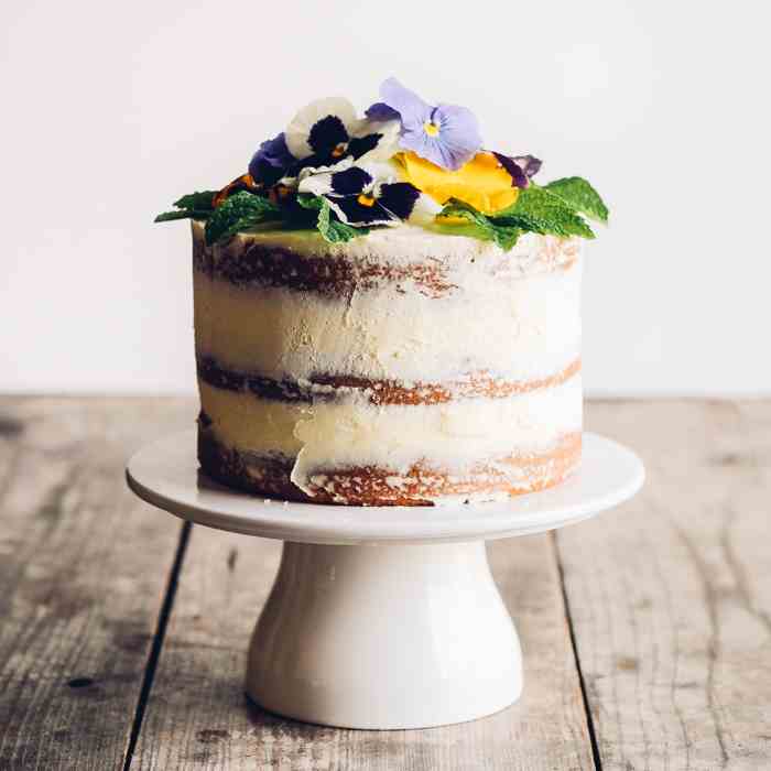 Triple Lemon Layer Cake