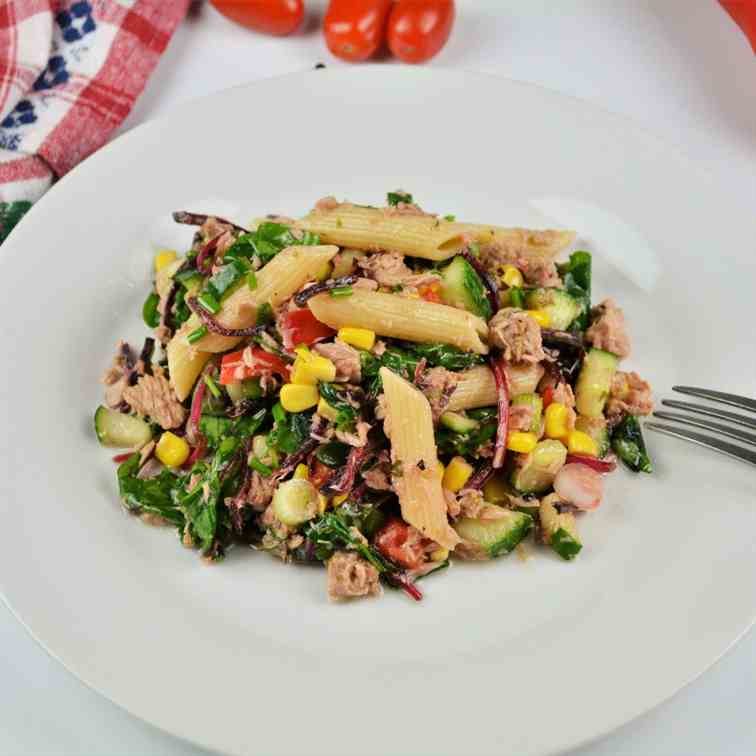 Simple Tuna and Pasta Salad Recipe