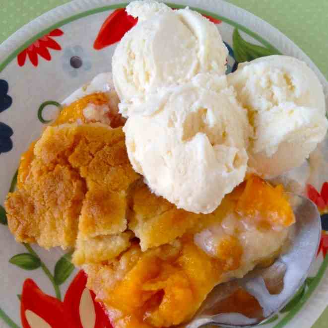 Peachy Keen Cobbler