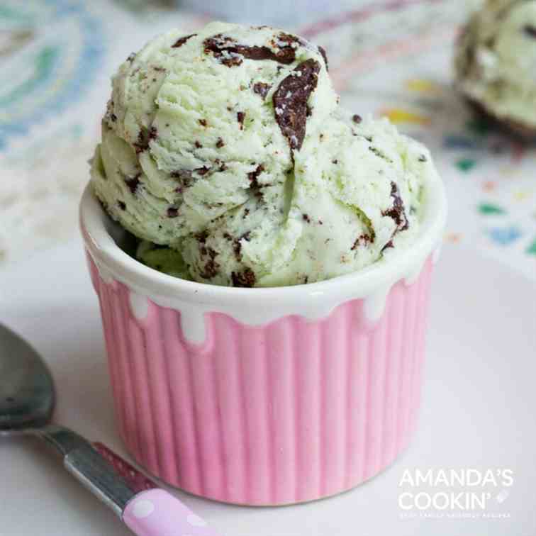 Mint Chocolate Ice Cream