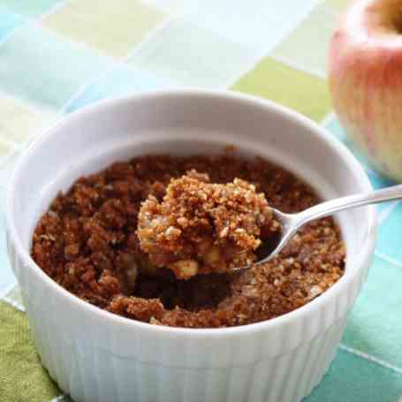 No-Bake Apple Crumble Pie