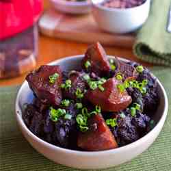 Korean sweet soy-braised oxtail