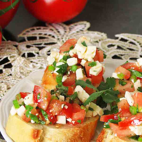 Cilantro Feta Mini Sandwiches