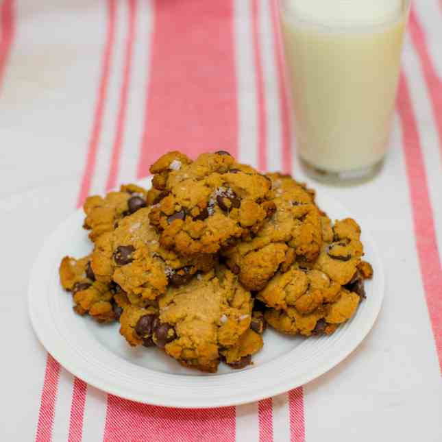 Peanut Butter Chocolate Chip Cookies