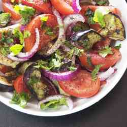 Chargrilled Eggplant Salad with Sumac