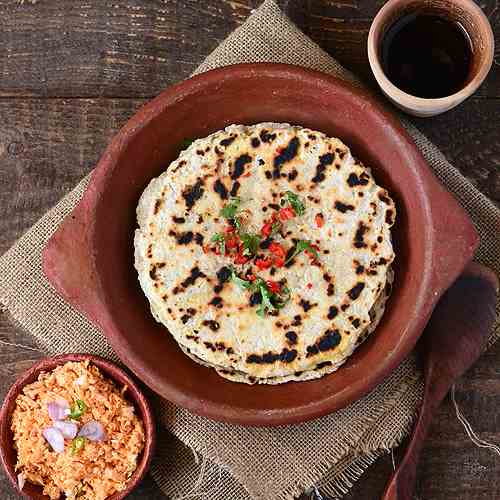 Coconut Roti and Sambal