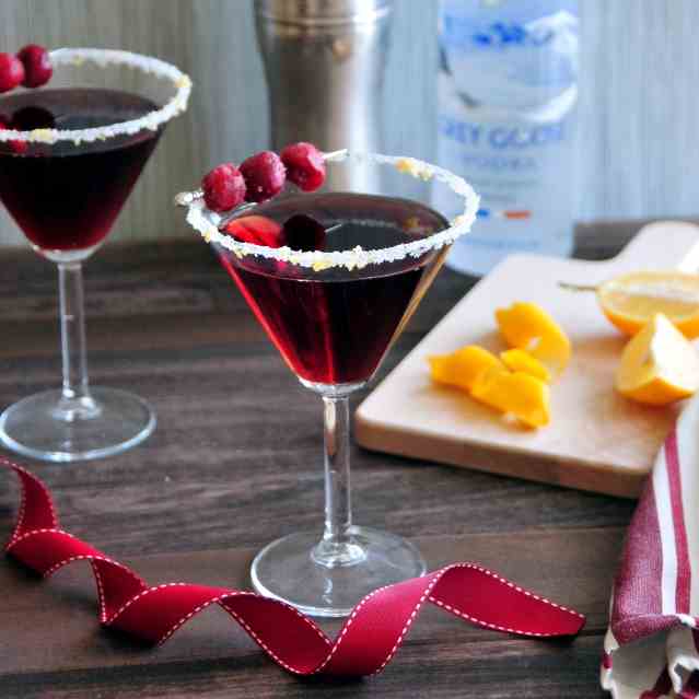 Frozen Tart Cherrytini