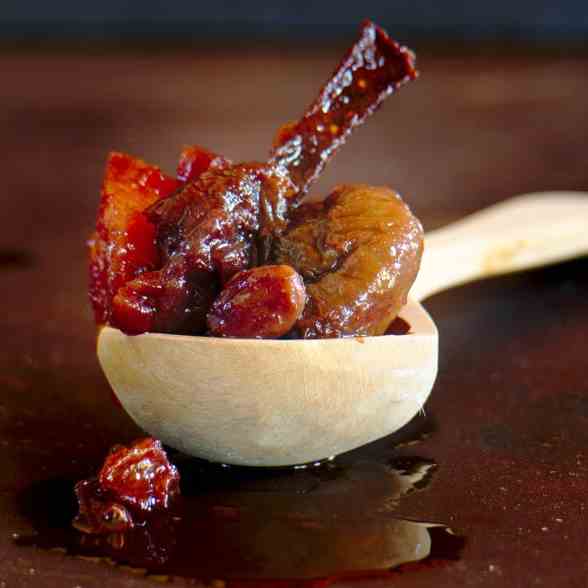 Compote with figs, dates and more