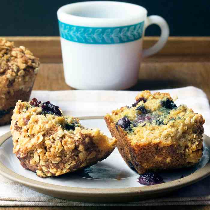 Blueberry Streusel Muffins