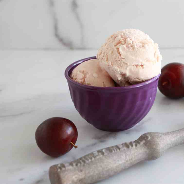 Plum Ice Cream