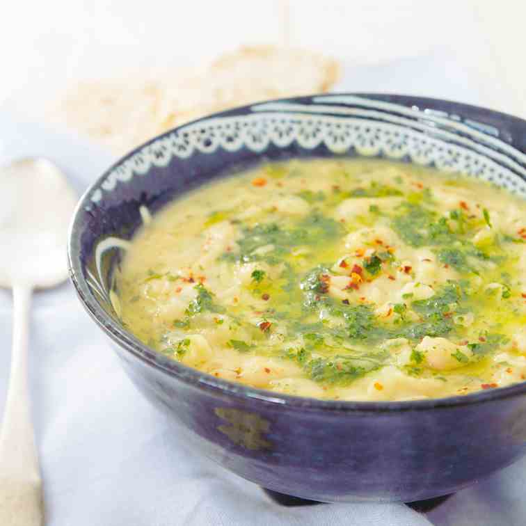 White bean soup, the Italian way