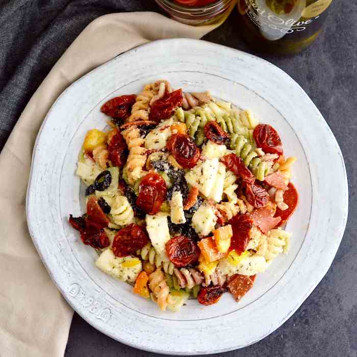 Pasta Salad with Homemade Dressing