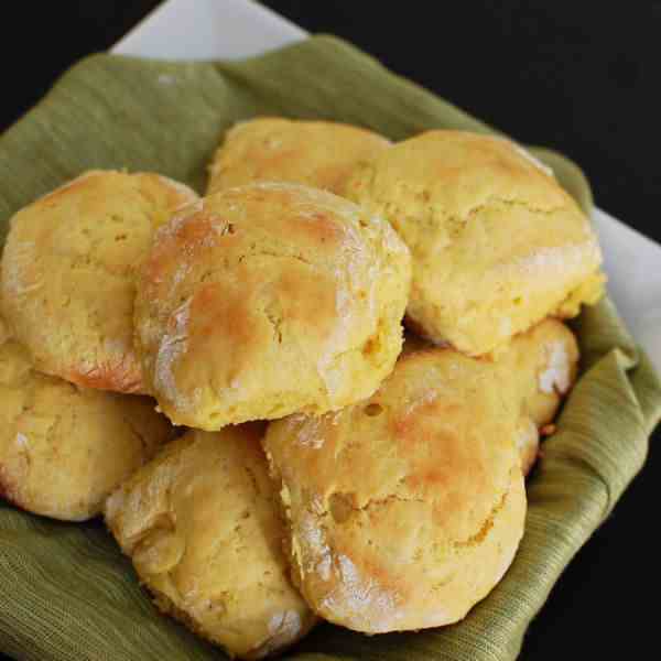 Pumpkin and Ginger Beer Biscuits