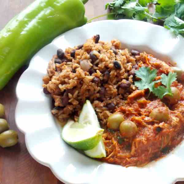 Ropa Vieja con Pollo