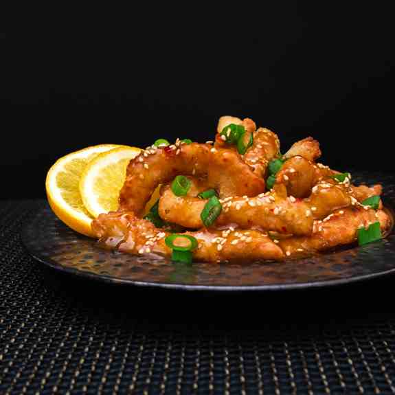 Chinese-Style Lemon Chicken