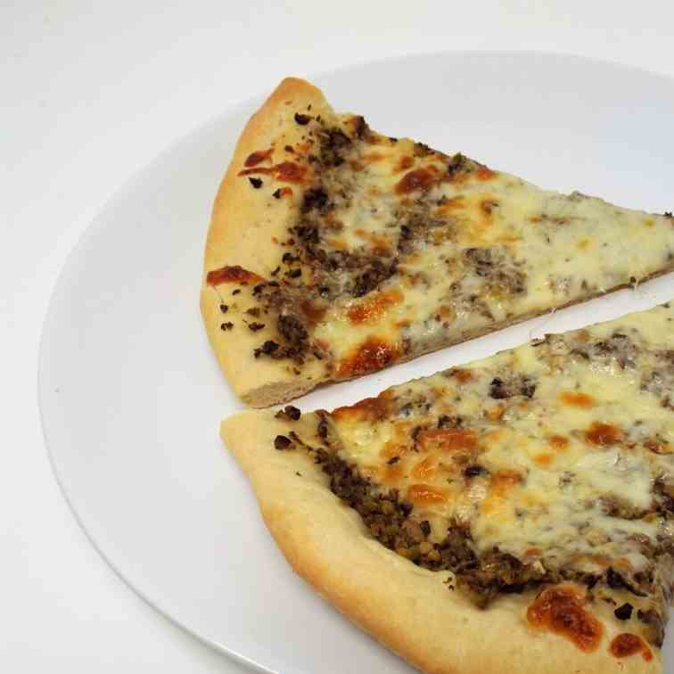 Mixed Olive Tapenade Pizza