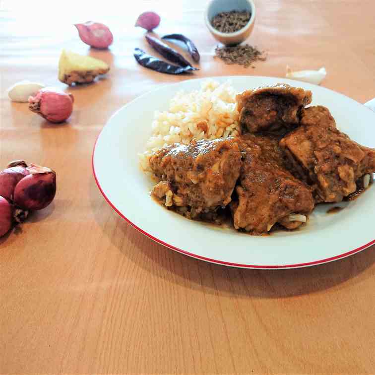 5 ingredient chicken curry