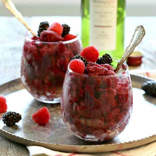 Berry Wine Slush