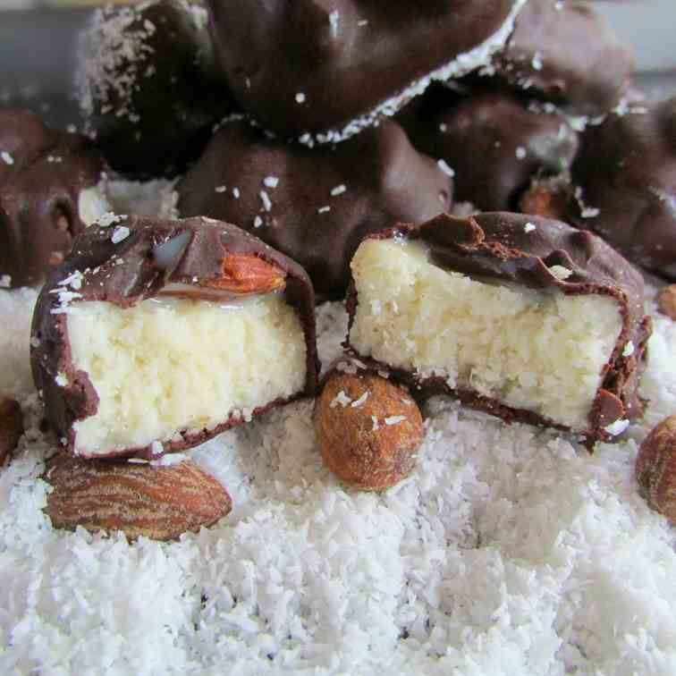 Homemade Almond Joys