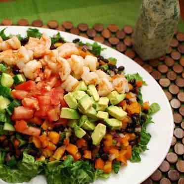 Mexican Shrimp Cobb Salad
