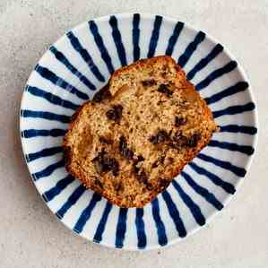 Banana Bread with Chocolate and Crystalliz