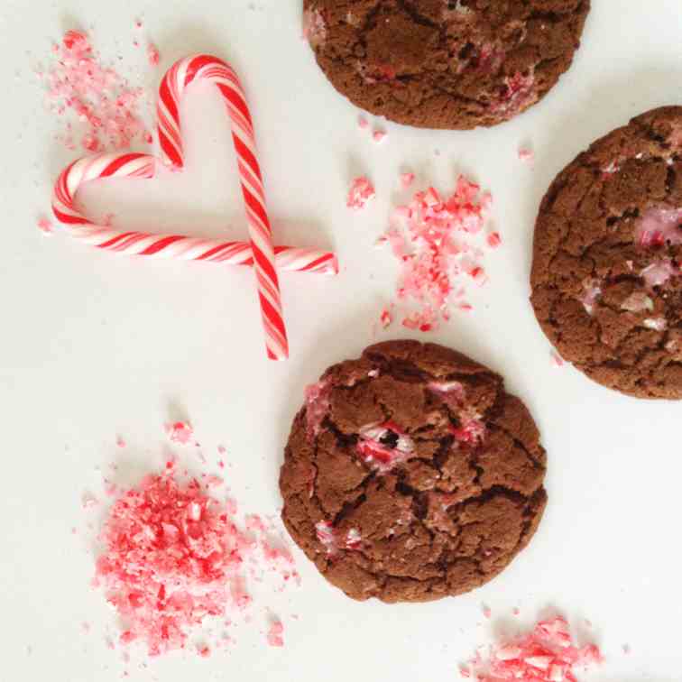 Chocolate Peppermint Cookies