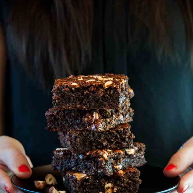 Chocolate Hazelnut Brownies - Recipes