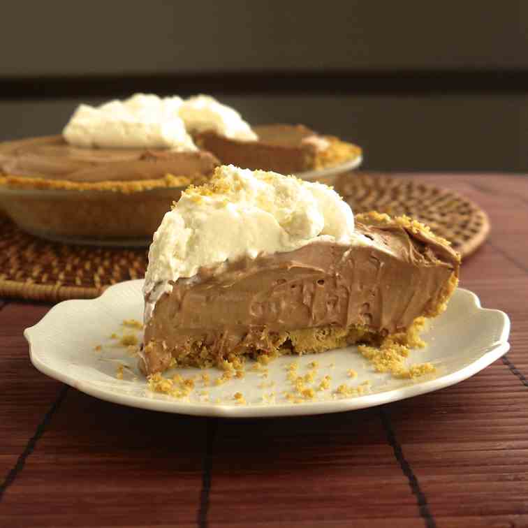 Nutella Chocolate Cream Pie