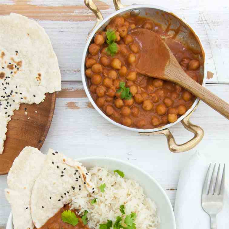 15-Minute Vegan Chickpea Curry