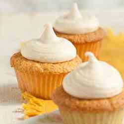 Browned Butter Cupcakes & Browned Buttercr