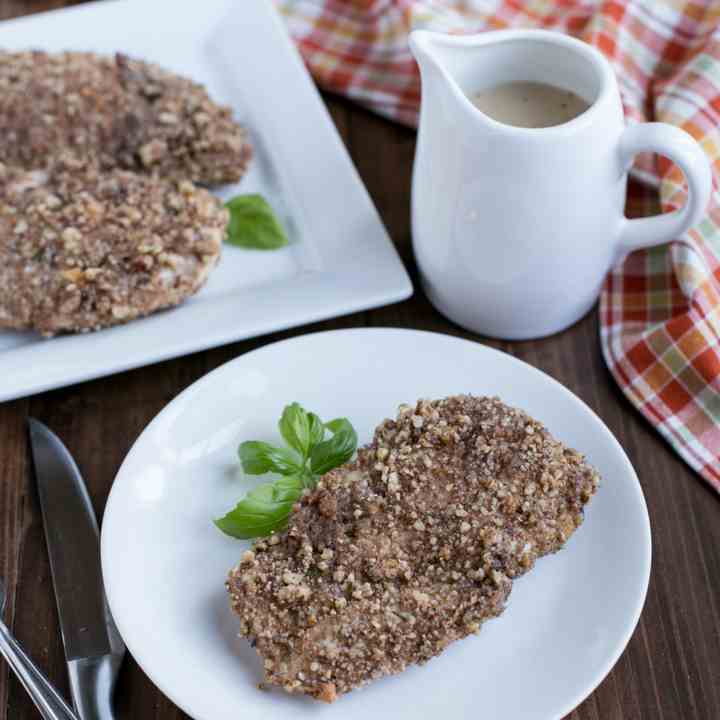 Parmesan Pecan Crusted Chicken Breasts