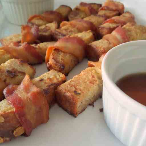 Bacon Wrapped French Toast