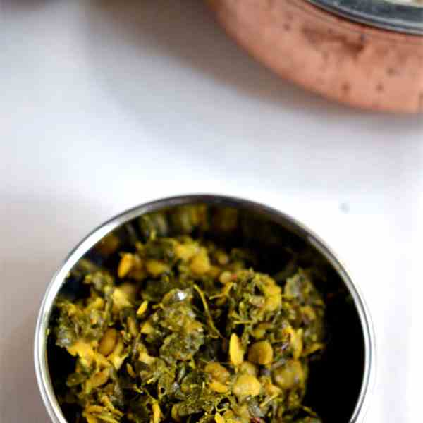 Drumstick Leaves Toor Dal Sabzi