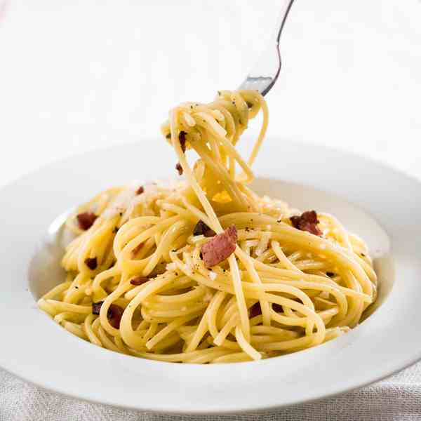 15-minute Spaghetti Alla Carbonara