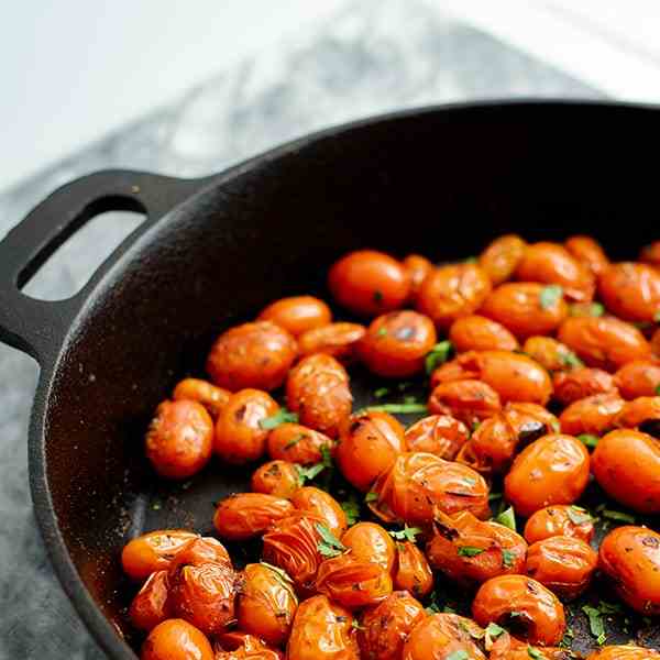 5 Minute Blistered Tomatoes
