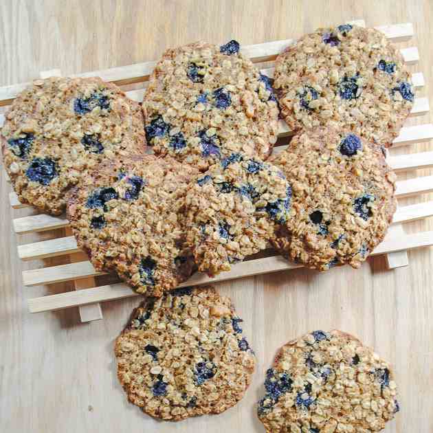 Lemon And Blueberry Oatmeal Cookie Recipe