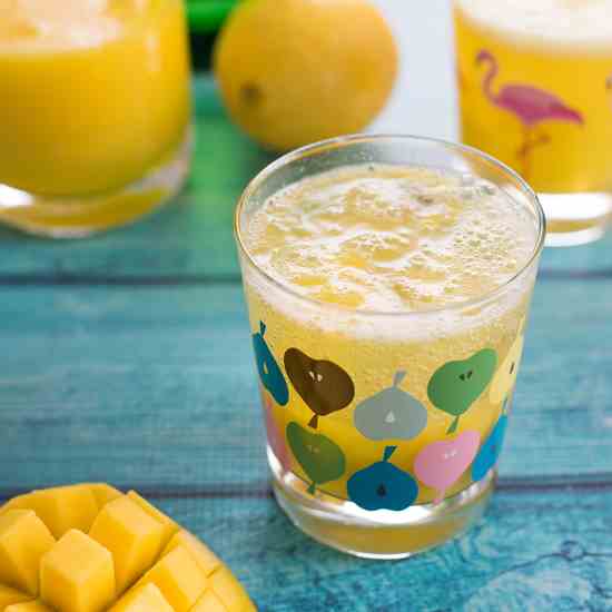 Sparkling Mango Lemonade