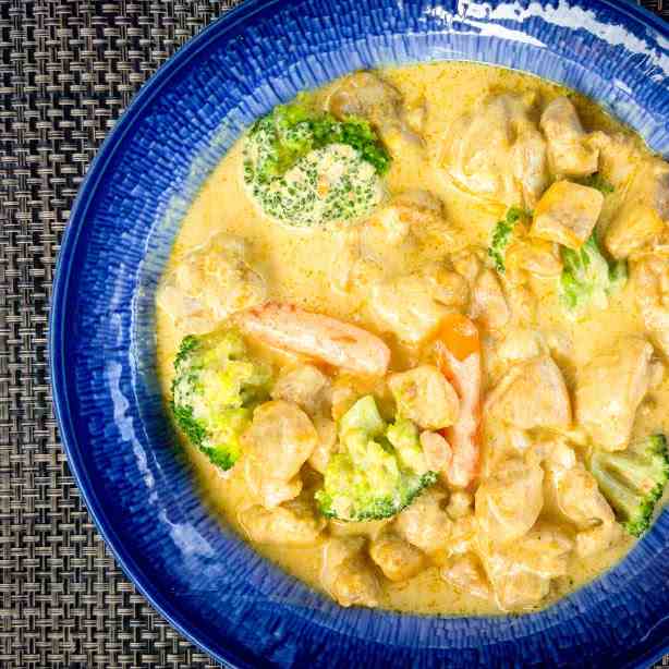 Thai Style Chicken Curry