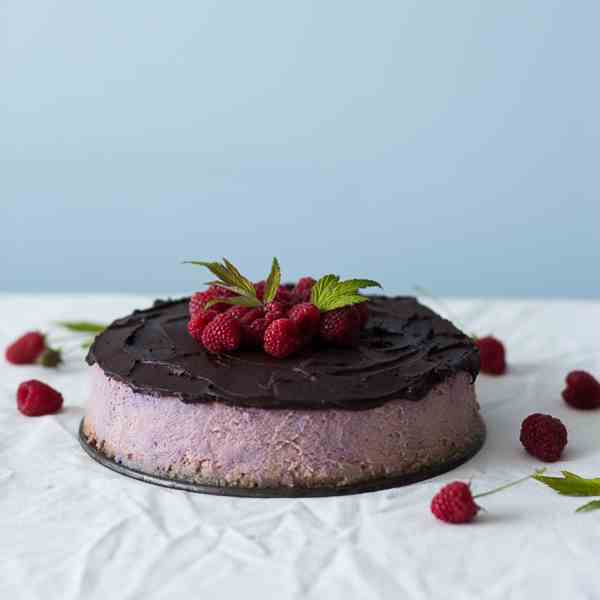 Raspberry cheesecake