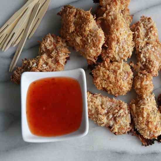 Coconut Chicken Bites