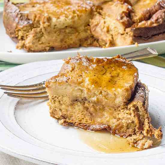 Slow Cooker Pumpkin French Toast