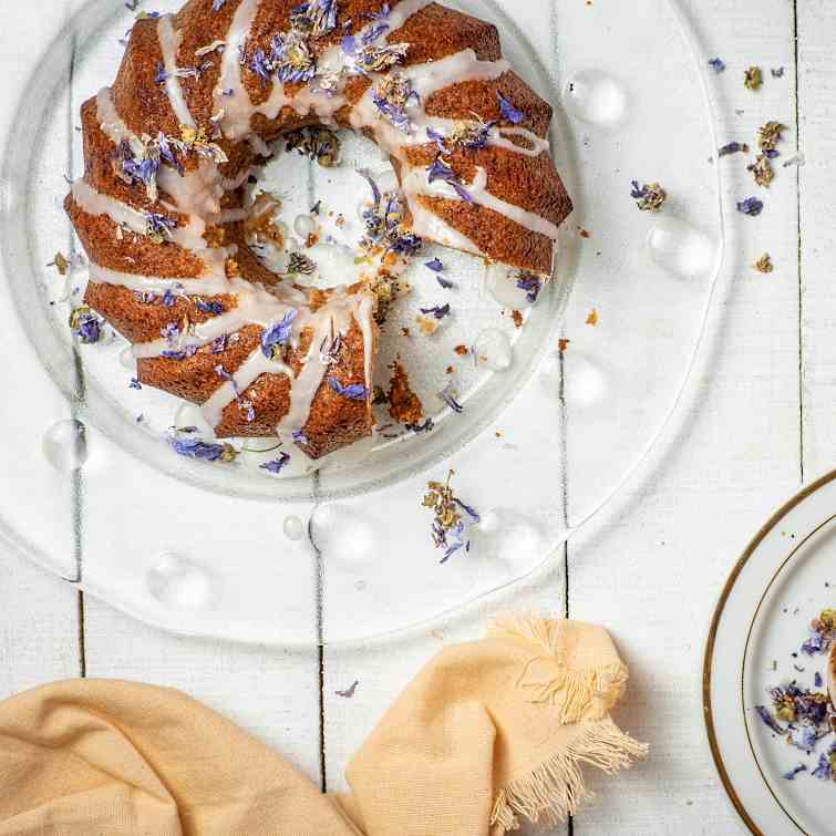 Grapefruit Vanilla Cake